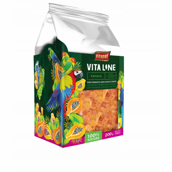 Vitapol Vitaline Papaya pro papoušky a exotické ptáky, 20...