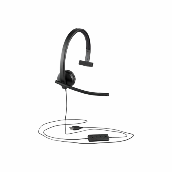 Logitech H570e - Náhlavní souprava - náhlavní - kabelové ...