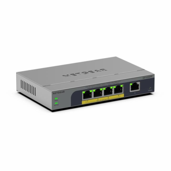 NETGEAR 5PT GB PLUS přepínač s POE+ GS105EPP