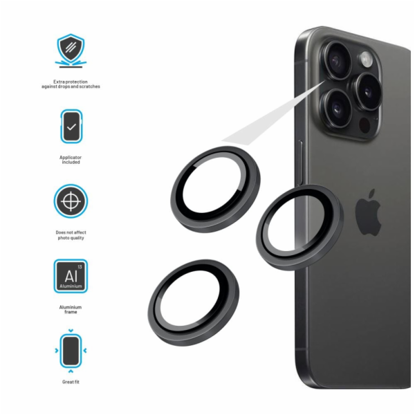 Ochranná skla čoček fotoaparátů FIXED Armor Camera Glass ...