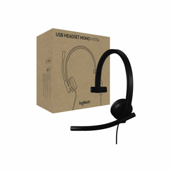 Logitech H570e - Náhlavní souprava - náhlavní - kabelové ...