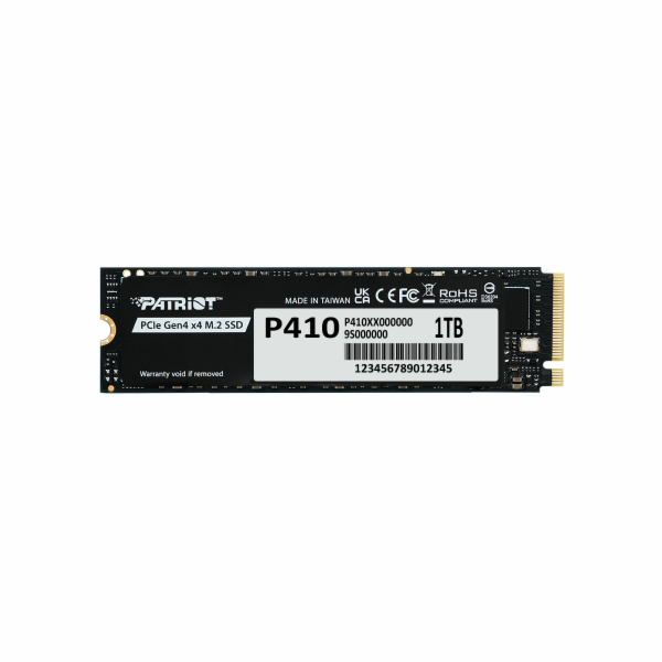 PATRIOT P410 1TB SSD / Interní / M.2 PCIe Gen4 x4 NVMe / ...