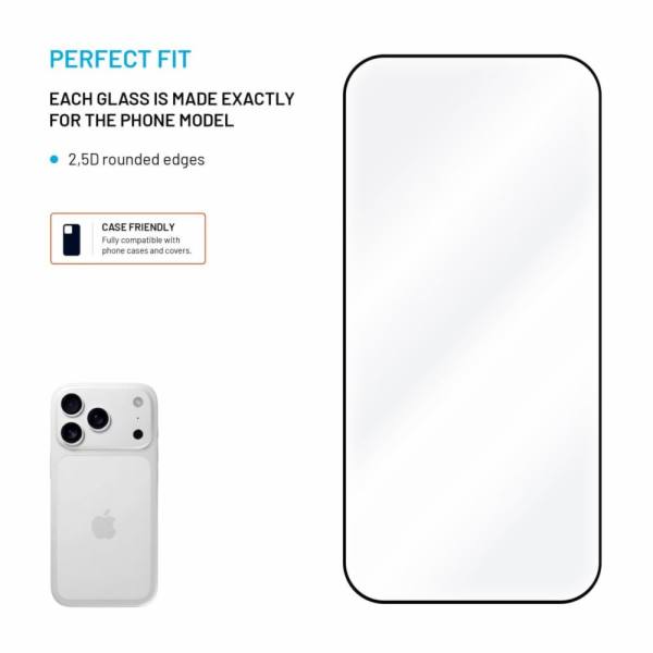 Tvrzené sklo FIXED Full-Cover s aplikátorem pro Apple iPh...