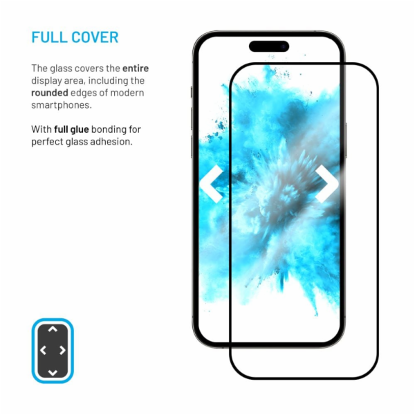 Tvrzené sklo FIXED Full-Cover s aplikátorem pro Apple iPh...