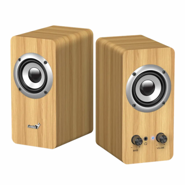 GENIUS repro SP-HF400 Pine Wood/ 2.0/ 10W/ dřevěné/ barva...
