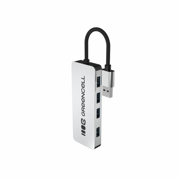 Green Cell USB-A 4v1 HUB (4×USB 3.0) – rychlý přenos 5 Gb...