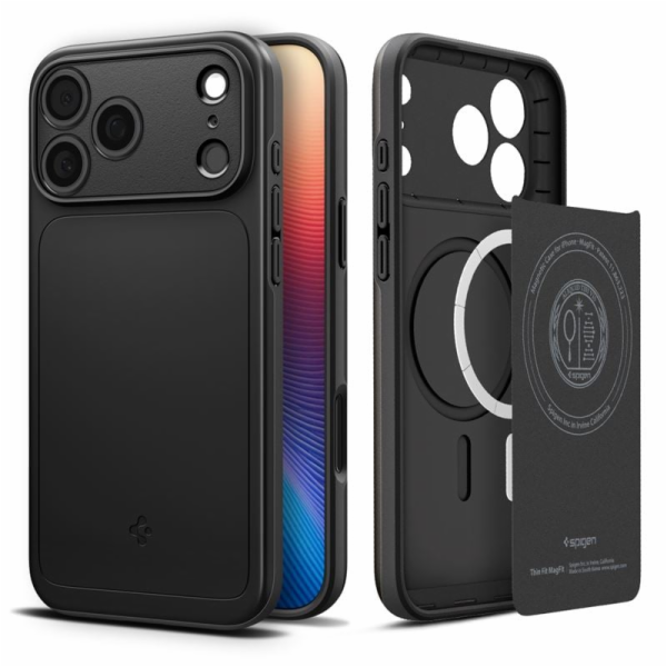 Spigen Thin Fit MagSafe, black - iPhone 17 Pro