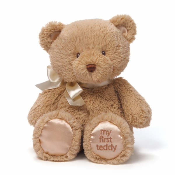 Plyšová hračka Gund Teddy 6055512/6055510, hnědá/růžová