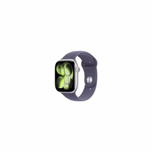 Apple Watch Series 11 GPS 46mm Silver Aluminium Case with...