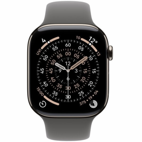 Apple Watch S11 Cell/46/Sport Band/Stone Grey
