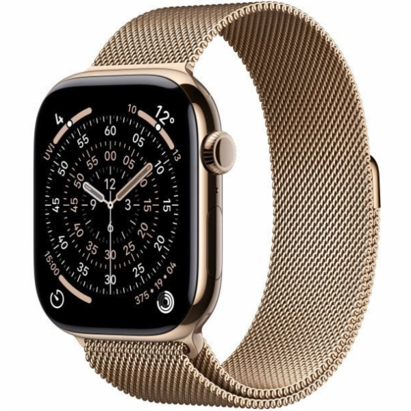 Apple Watch S11 Cell/46/Elegant Band/Gold