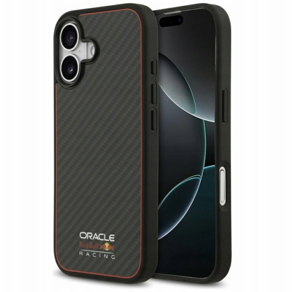 Red Bull Kevlar MagSafe Zadný Kryt pre iPhone 17 čierny