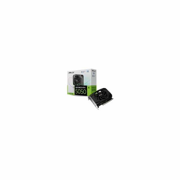 PNY VGA Nvidia GeForce RTX 5050 8GB Single Fan, RTX 5050,...
