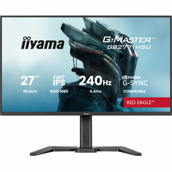 Iiyama G-Master GB2771HSU-B1 Red Eagle (68.6 cm (27 Zoll)...