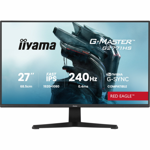 Iiyama G-Master G2771HS-B1 Red Eagle (68.6 cm (27 Zoll), ...