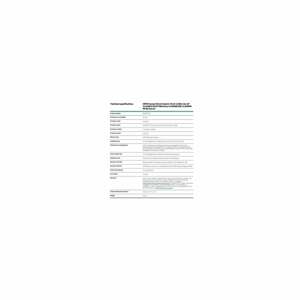 HPE PL DL345g11 AMD Epyc 9115 (2.6G/16C) 2x32G (P64985) 2...
