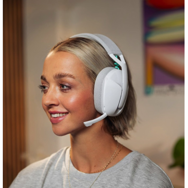 HERNÍ SLUCHÁTKA LOGITECH G321 BÍLÁ