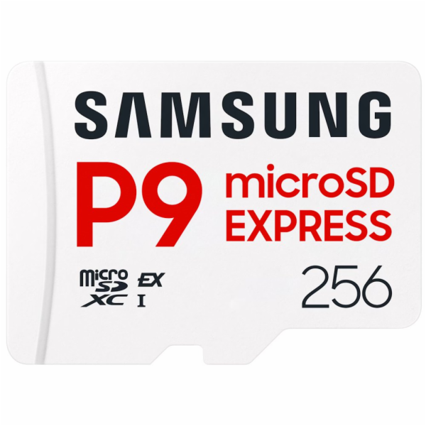 SAMSUNG P9 Express microSDXC 256GB / CL10 UHS-I U3 / A1 /...