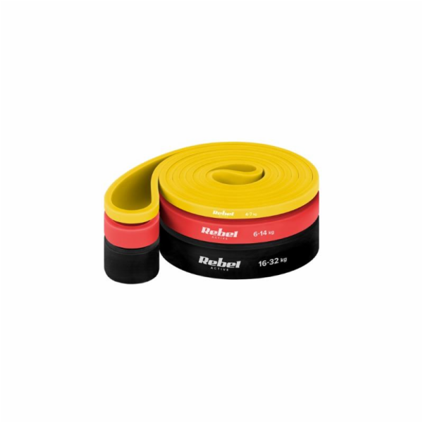 Guma posilovací REBEL Power Band PT-S3 4-32 kg 3ks