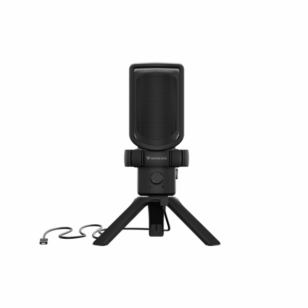 Genesis RADIUM 250 USB mikrofon, ČERNÝ STOJAN (NGM-2352)