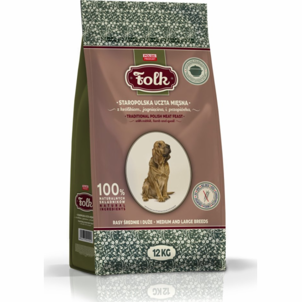 FOLK Medium and large breeds Traditional polish meat feas...