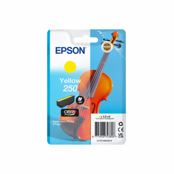 Epson Singlepack Yellow 250 ink