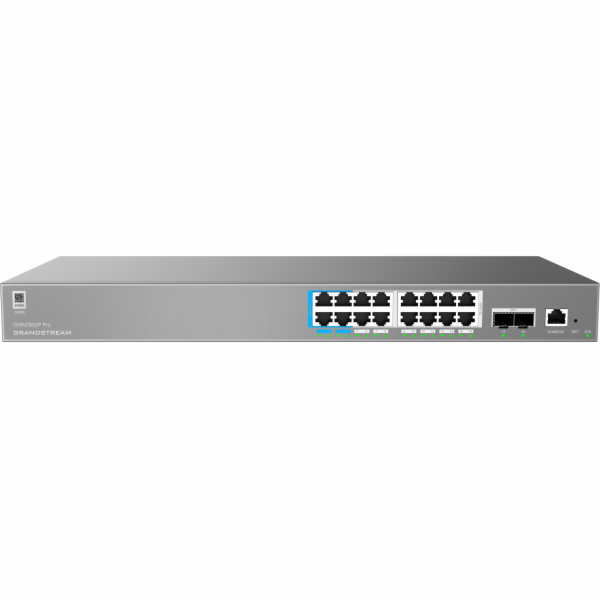Grandstream GWN7802P Pro L2++ Managed Network switch, 16x...