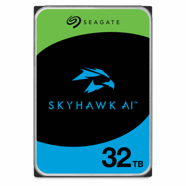 Seagate SkyHawk AI vnitřní pevný disk 32 TB 512 MB 3.5" S...