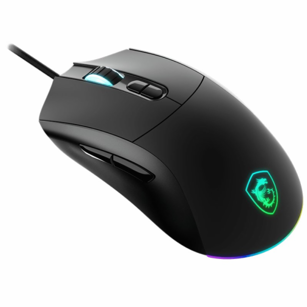 MSI herní myš FORGE GM320/ drátová/ 12.800 dpi/ RGB podsv...