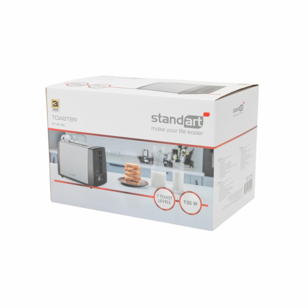 STANDART Topinkovač Standard ST-815C, šedý