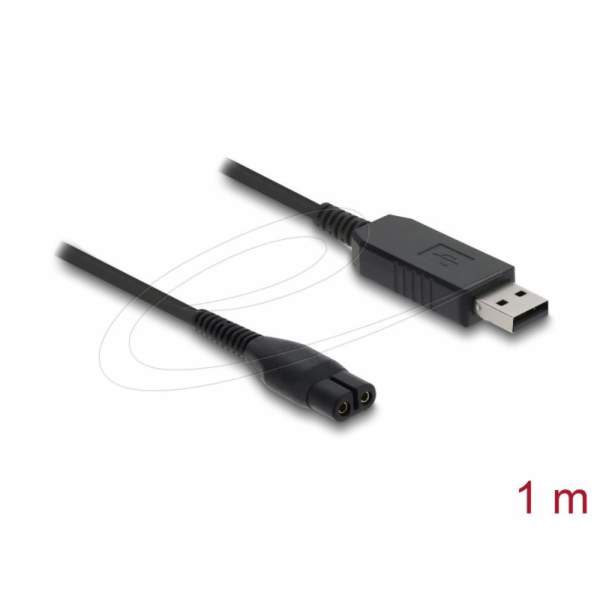 Delock - Elektrický kabel - USB (M) do 2 piny (M) - 4.3 V...