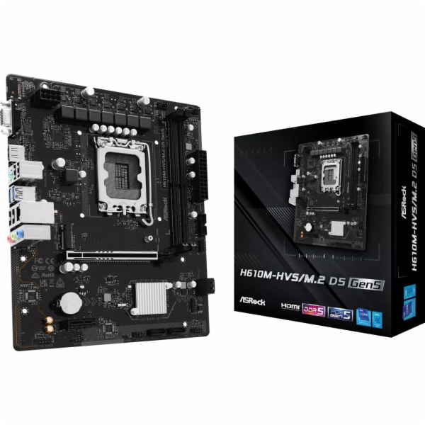 Základní deska Asrock H610M-HVS/M.2 D5 GEN5