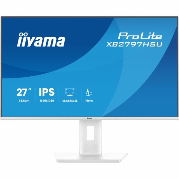 Iiyama ProLite XB2797HSU-W1 (68,6 cm (27 palců), bílý (ma...