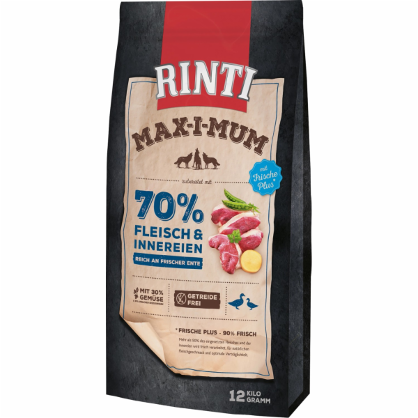 Rinti Max-i-Mum suché krmivo pro psy s kachnou 12 kg