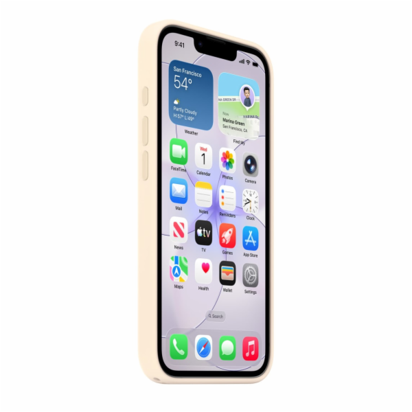Apple Silikonový kryt pro iPhone 17e s MagSafe – vanilkový