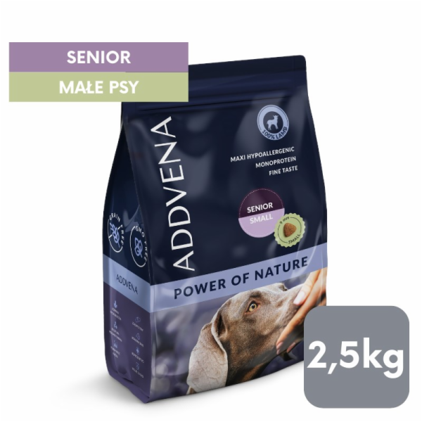 ADDVENA Power of Nature Senior Small Lamb - suché krmivo ...