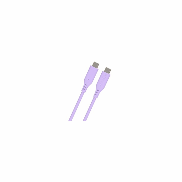 PREMIUMCORD Kabel USB-C na USB-C, 60W, 480Mbps, silikonov...