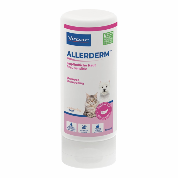 VIRBAC Allerderm citlivá kůže - šampon pro psy a kočky - ...