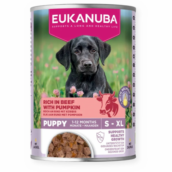 EUKANUBA Life Care Puppy Rich in beef and pumpkin - vlhké...