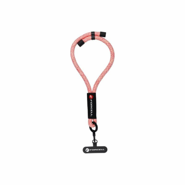 Šňůrka na zápěstí FORCELL R10X40 Pink - nastavitelná