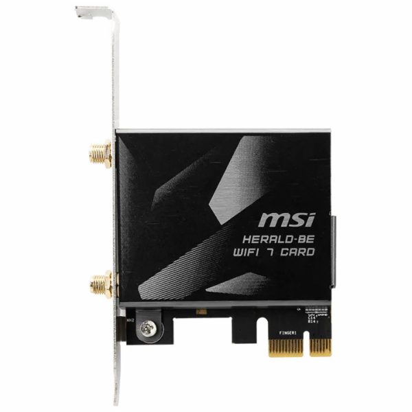MSI WiFi PCIe adaptér HERALD BE9400 WI-FI 7/ PCI-E/ 6 GHz...