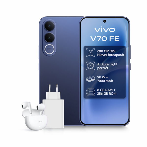 VIVO V70 FE/8GB/256GB/GiftPack Ocean Blue
