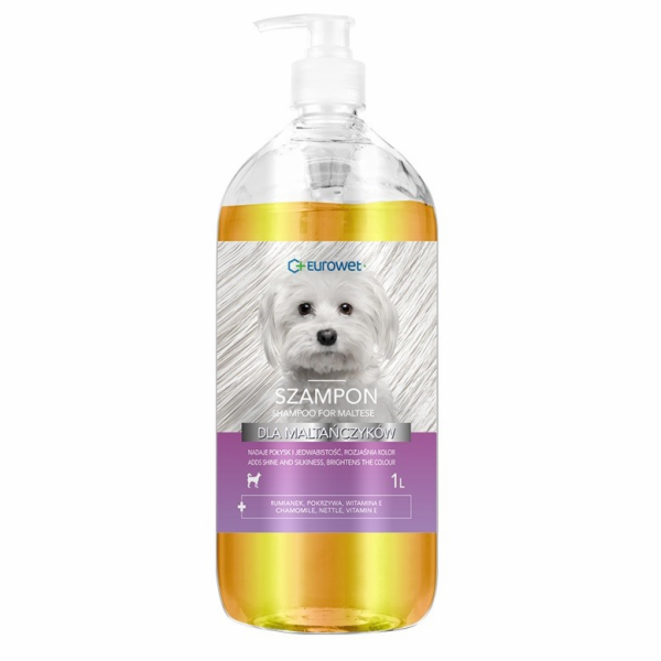 EUROWET Maltese - šampon pro psy - 1l