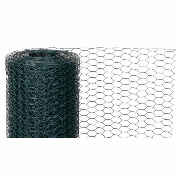 Pletivo GARDEN HEX PVC 1000/13/0,9 mm, zelené, RAL 6005, ...