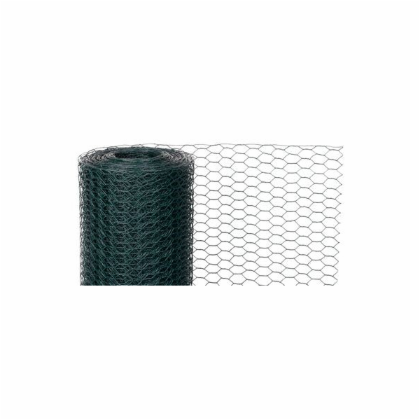Pletivo GARDEN HEX PVC 1000/13/0,9 mm, zelené, RAL 6005, ...
