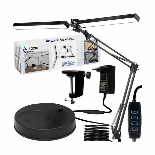 Izoxis Stolní lampa černá (5904463314917)