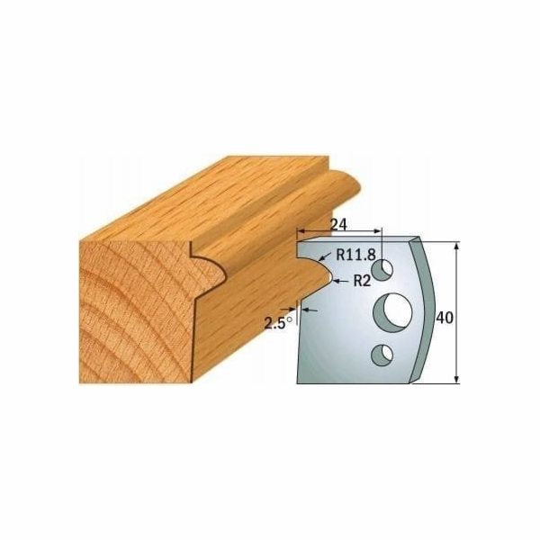 CMT Nože HSS 40x4 mm