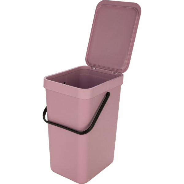 Brabantia Sort &amp; Go Abfallbehäl.  Lilac Pink 12 L