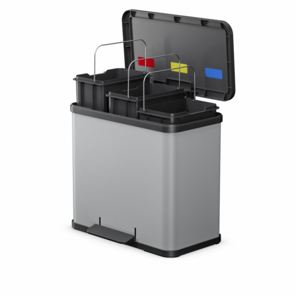 Hailo Öko trio Plus L  light grey, matte