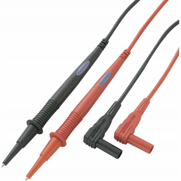 Voltcraft Měřicí kabely MS-1A, 1,00 m, černé, červené 108487